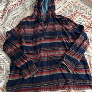 Mens xl American eagle outfitters striped long sleeve sleeves sweatshirt